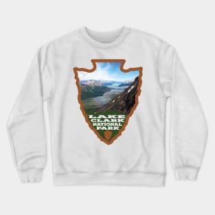 Lake Clark National Park and Preserve arrowhead Crewneck Sweatshirt